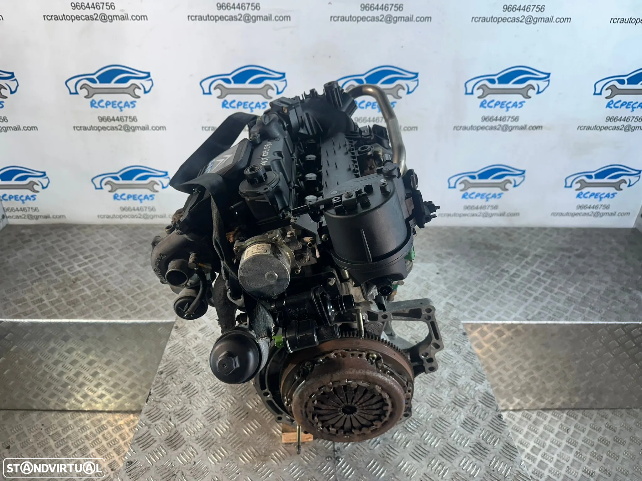 .Motor Completo PSA Peugeot Citroen Ford 8HX 8HZ 1.4 HDi 68cv Siemens - 5