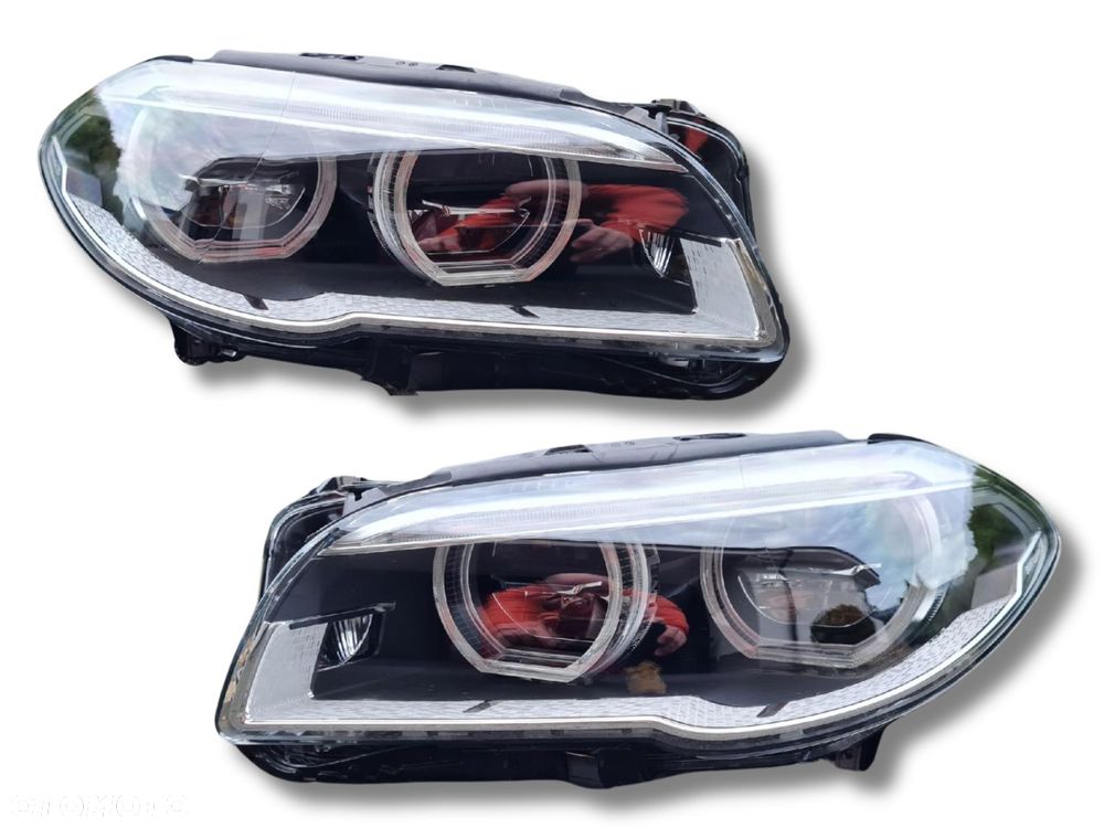 bmw f10 f11 m5 lift lci full led adaptive 7378519-04 7410726-02 okazja - 1