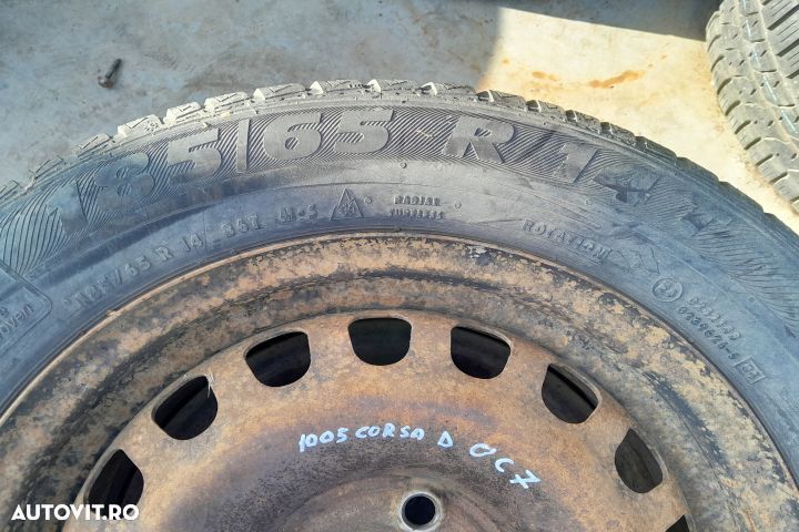 Janta tabla cu anvelopa 14 185 / 65 R14 / 51/2 J14H2 185 / 65 R14 / 5 - 4