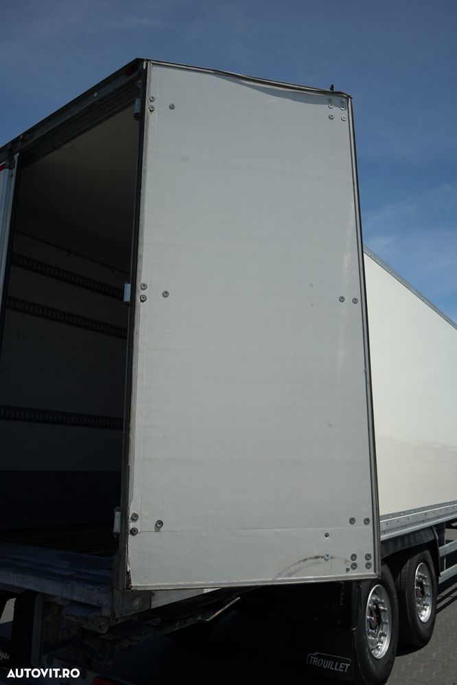 Fruehauf TROUILLET / CONTAINER / COFFER / DOUĂ AXE SAF / PODEA FOARTE REZISTENTĂ: ȘIMBĂTĂ / SAF / 2022 - 14