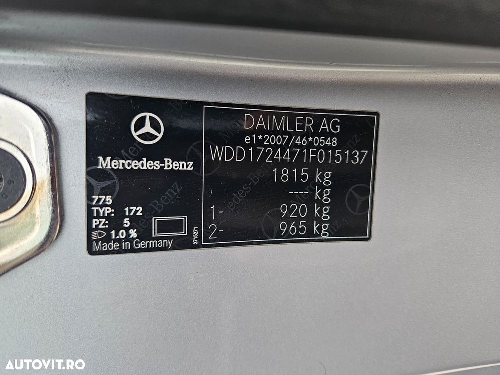 Mercedes-Benz SLK 250 (BlueEFFICIENCY) 7G-TRONIC - 5