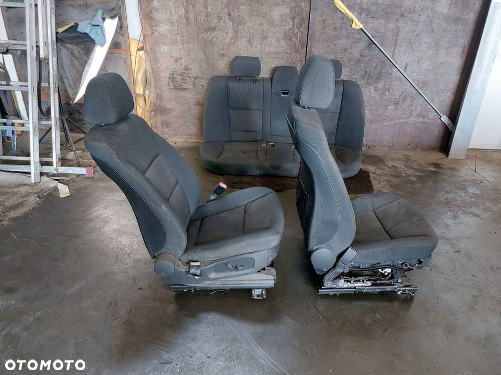 FOTEL LEWY PRZÓD + PRAWY PRZÓD BMW E60 - 6