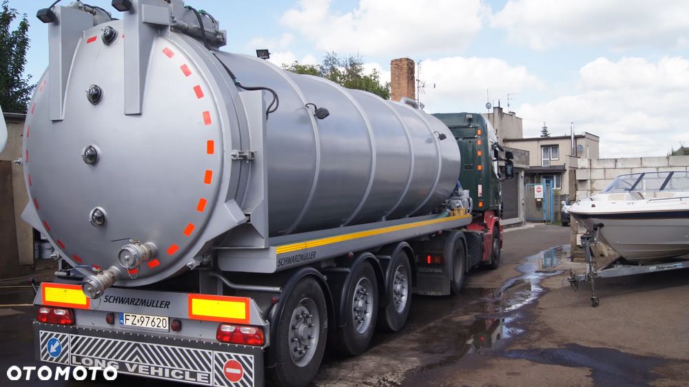 naczepa asenizacyjna ze zbiornikiem cysterna beczka zabudowa asenizacyjna - 13