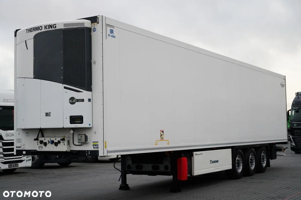 Krone CHŁODNIA / THERMO KING SLXi 400 / 2019 ROK / DOPPELSTOCK / KOSZ NA PALETY / SPROWADZANA