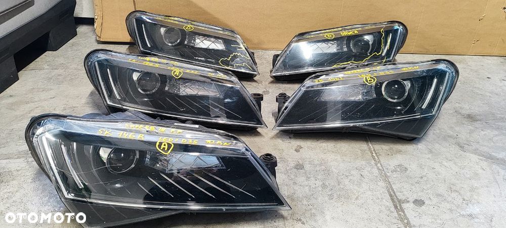 REFLEKTORY LEWE PRAWE SKODA - 1