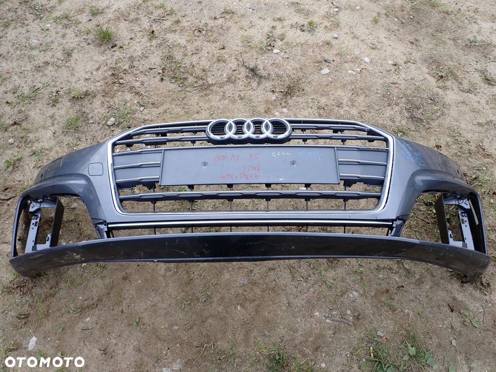 AUDI A5 S-LINE ZDERZAK PRZÓD PRZEDNI 4xPDC SPRYSKI