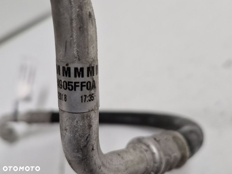 NISSAN MICRA K14 0.9 B PRZEWÓD RURKA WĄŻ KLIMATYZACJI 924905FF0A - 6