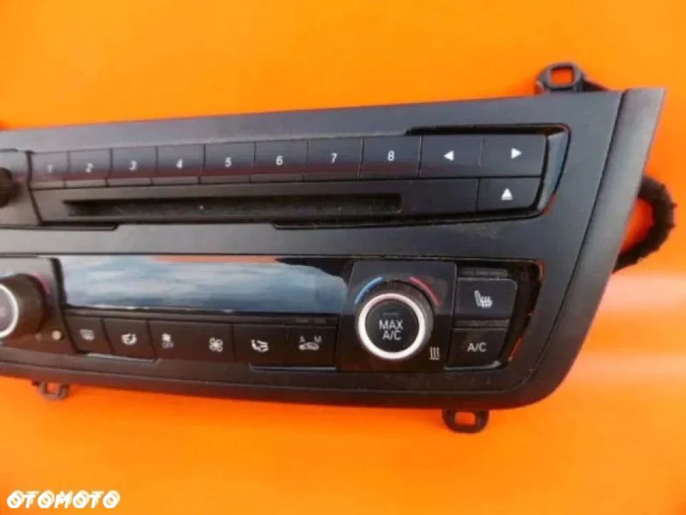 bmw f30 f31 panel nawiewu klimatyzacji radio cd 9226784 - 3