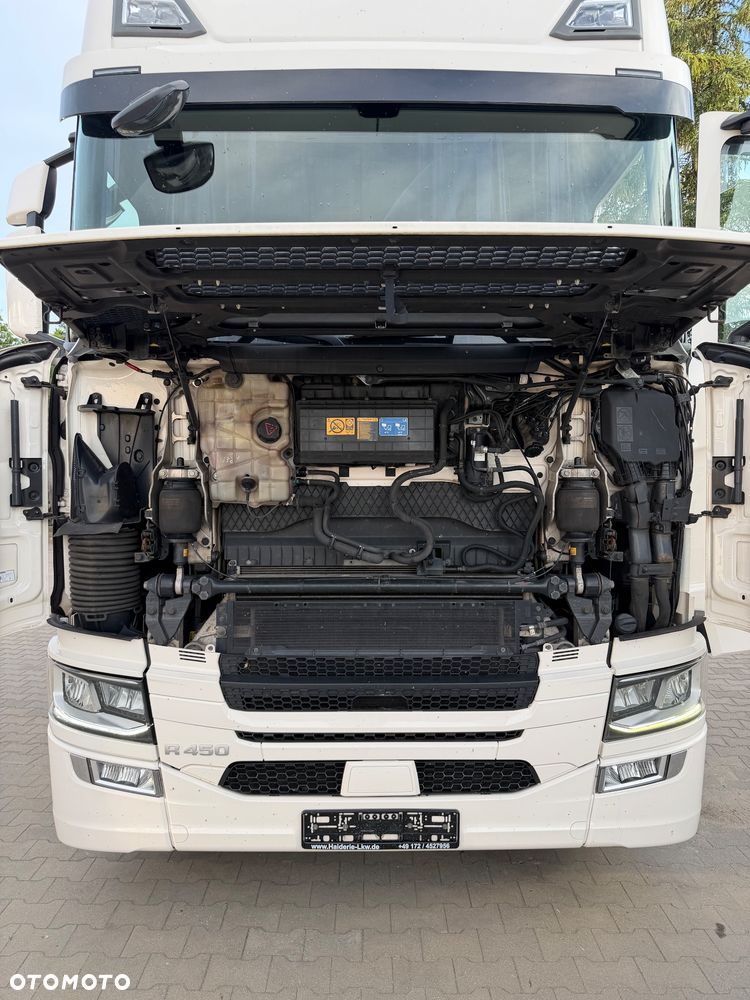 Scania R450 / cała na poduszkach / klimatyzacja postojowa / z Niemiec / Hydraulika / ADR / FULL LED / Alufelgi - 25