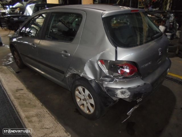Carro MOT: 9HX  9H02 CXVEL: 20DM69 PEUGEOT 307 2005 1.6 HDI 90CV 5P CINZA DIESEL - 4