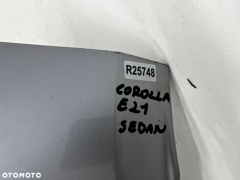 Zderzak tylny Toyota Corolla E21 12 XII 18r.- tył Sedan 4XPDC 52159-02E60 - 37