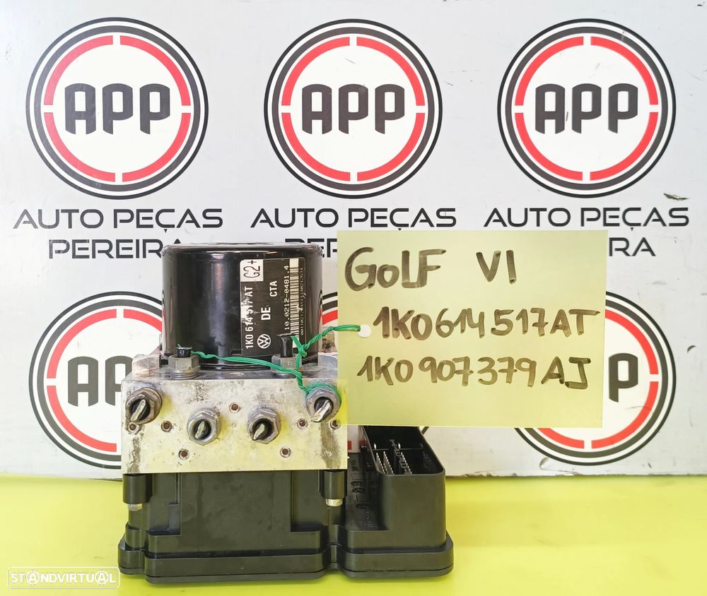 Módulo de ABS VW, Seat, Audi, Skoda, referência 1K0614517AT, 1K0907379AJ, 1K0614517CP, 1K0907379BE. - 1