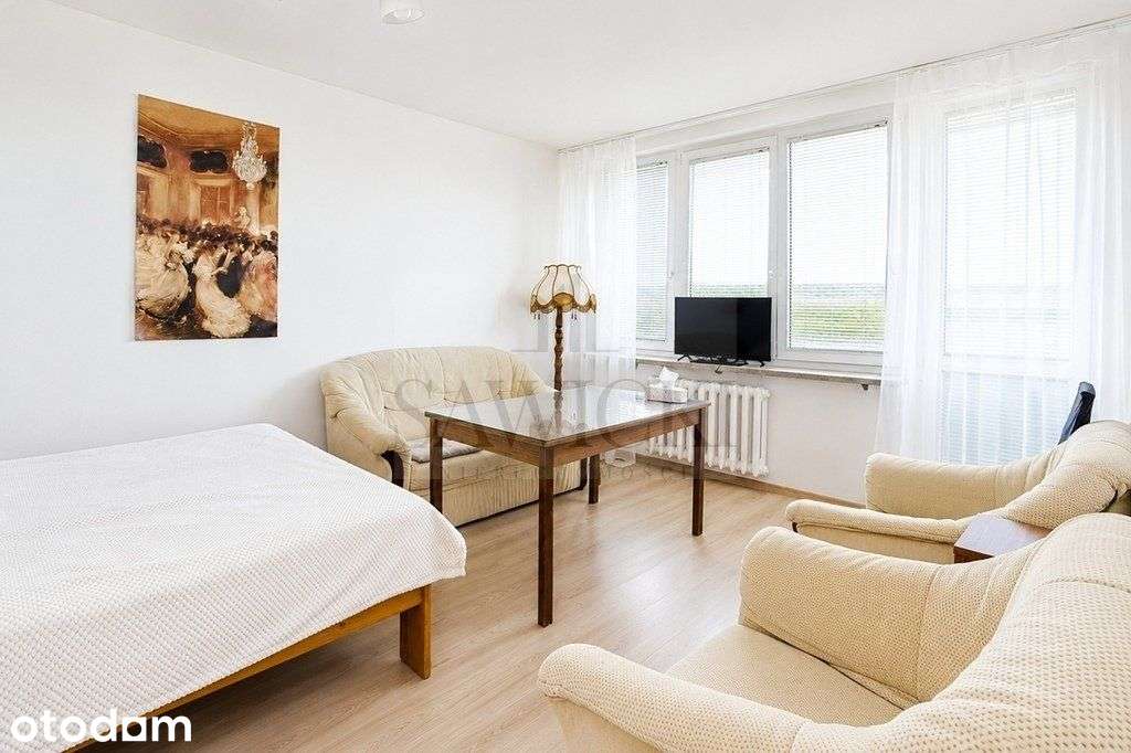 3 pokoje, widna kuchnia, balkon, widok na zieleń