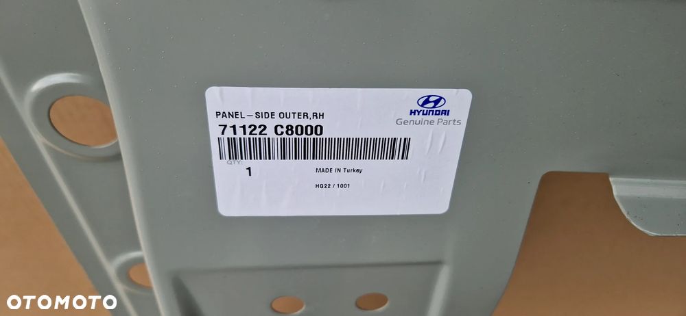 HYUNDAI I20 II 14- PRÓG SŁUPEK PRAWY POSZYCIE NOWE - 4