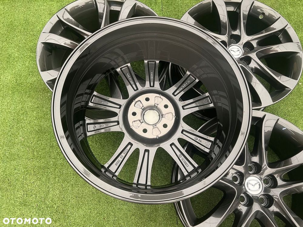 KOMPLET FELG FELGI ALU MAZDA CX-3 CX-5 CX30 CX60 19 ET45 ORYGINALNE - 9