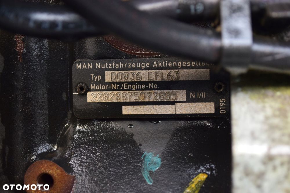 KOMPLETNY SILNIK MAN TGL TGM D0836 LFL 64 290KM - 7