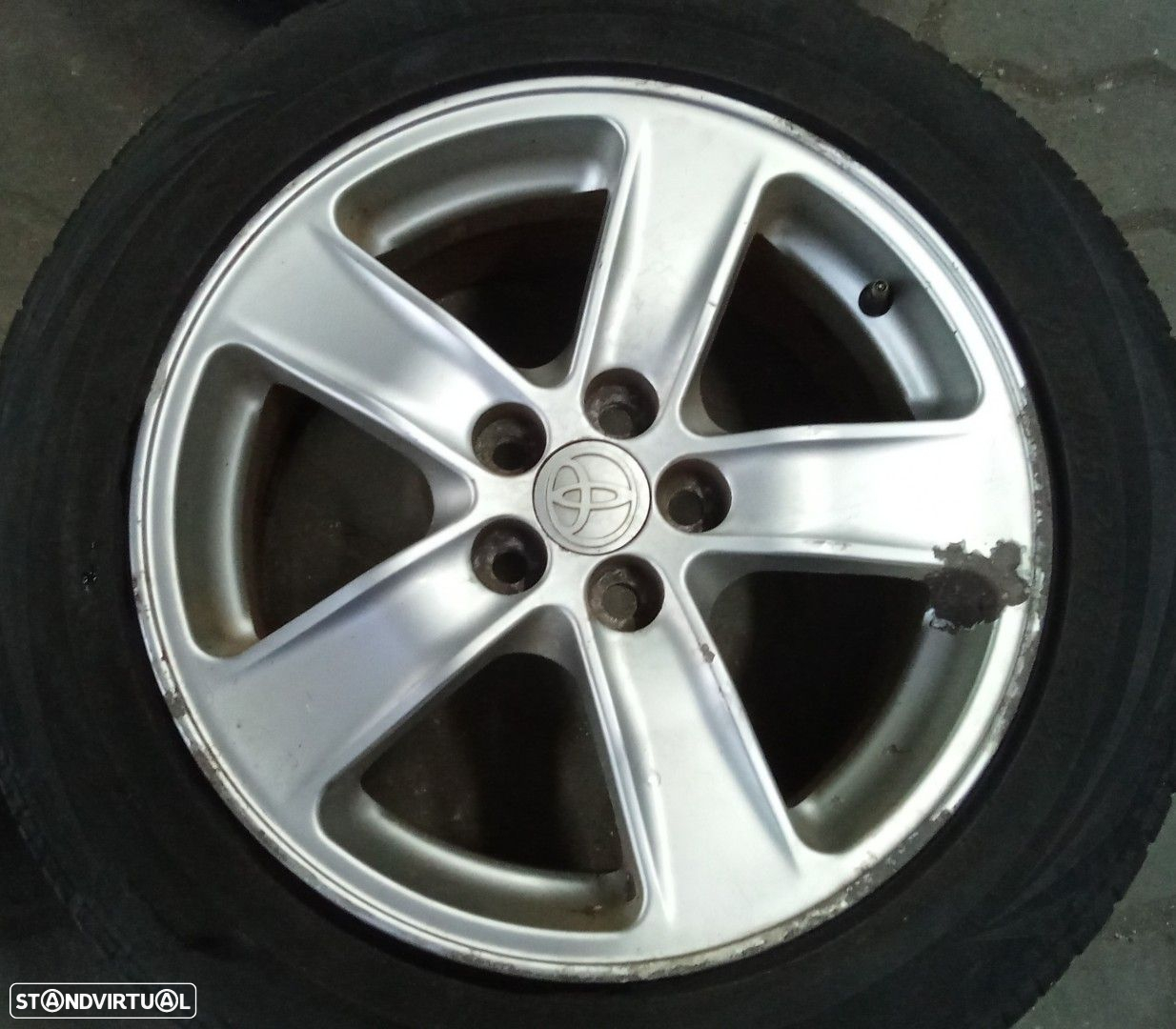 Jantes Toyota R16 furacão 5x100 - 5