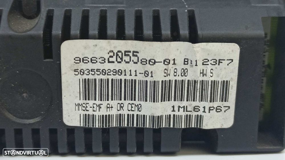 TELA/ECRÃ MULTIFUNÇÕES PEUGEOT 207 X-LINE - 5