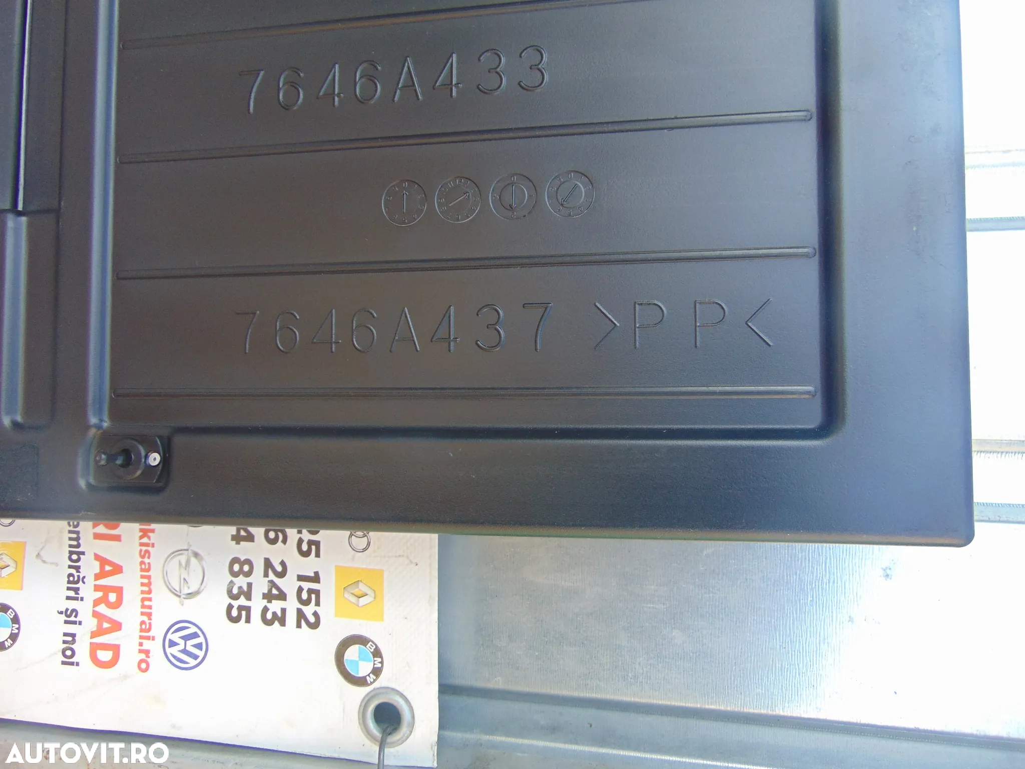 Mocheta portbagaj Mitsubishi Outlander 3 an 2012-2023 capac portbagaj spate cod 7646a433 - 5