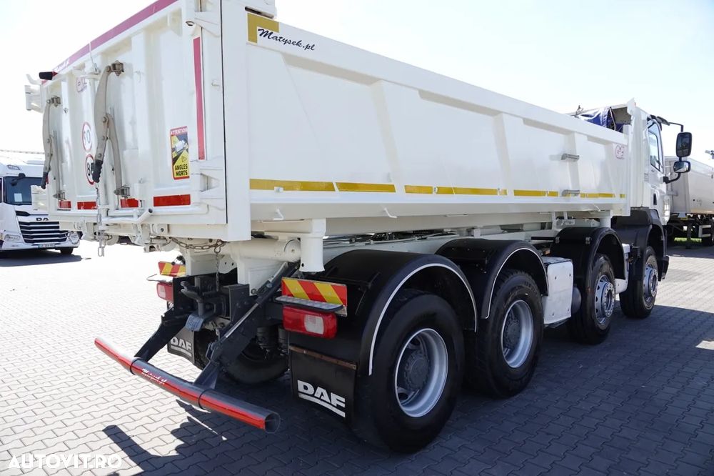 DAF CF 460 / 8x4 / BASCULATOR / HYDROBRADNA / BORDMATIC / IMPORTAT - 18