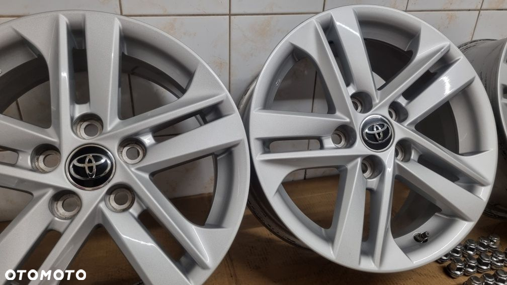 Alufelgi 16" Toyota Corolla 5x114,3 ET40 + czujniki + nakrętki - 2