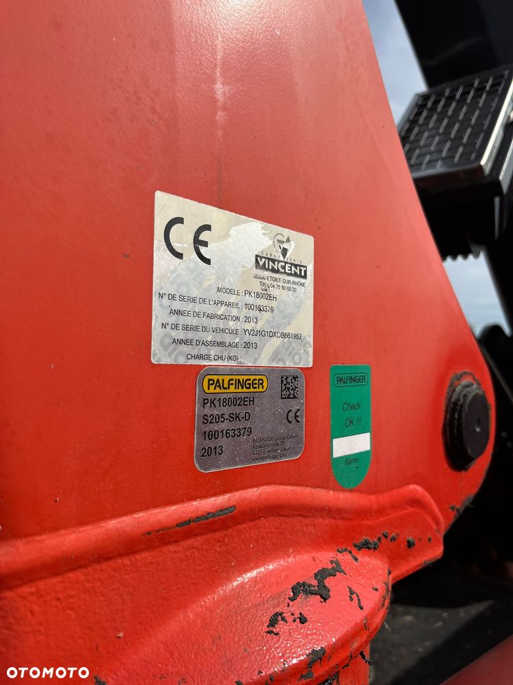 Volvo FM450 E5/ 6X4 / 2013 / PALFINGER PK18002 / Import Francja - 10