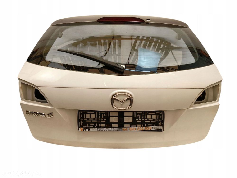 KLAPA BAGAŻNIKA TYŁ MAZDA 6 II GH (2007-2010) KOMBI KOD LAKIERU 34K - 1