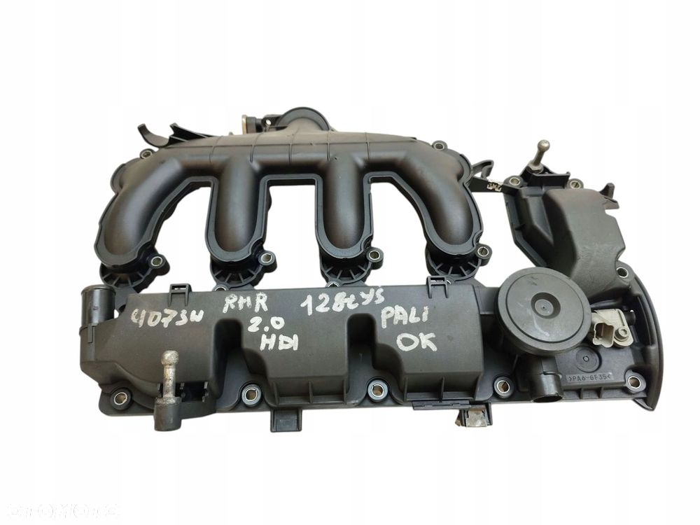 KOLEKTOR SSĄCY CITROEN FIAT PEUGEOT FORD VOLVO 2.0 D HDI TDCI 9662688980 - 6