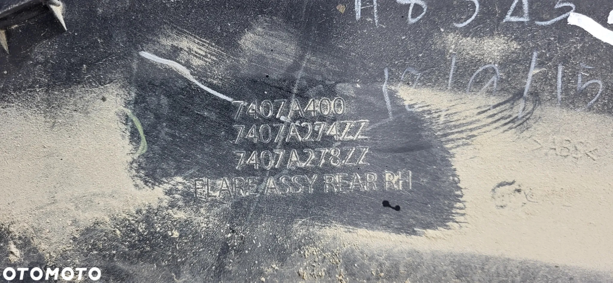 Mitsubishi L200 V Listwa Błotnika Lewa Prawa Tył - 13