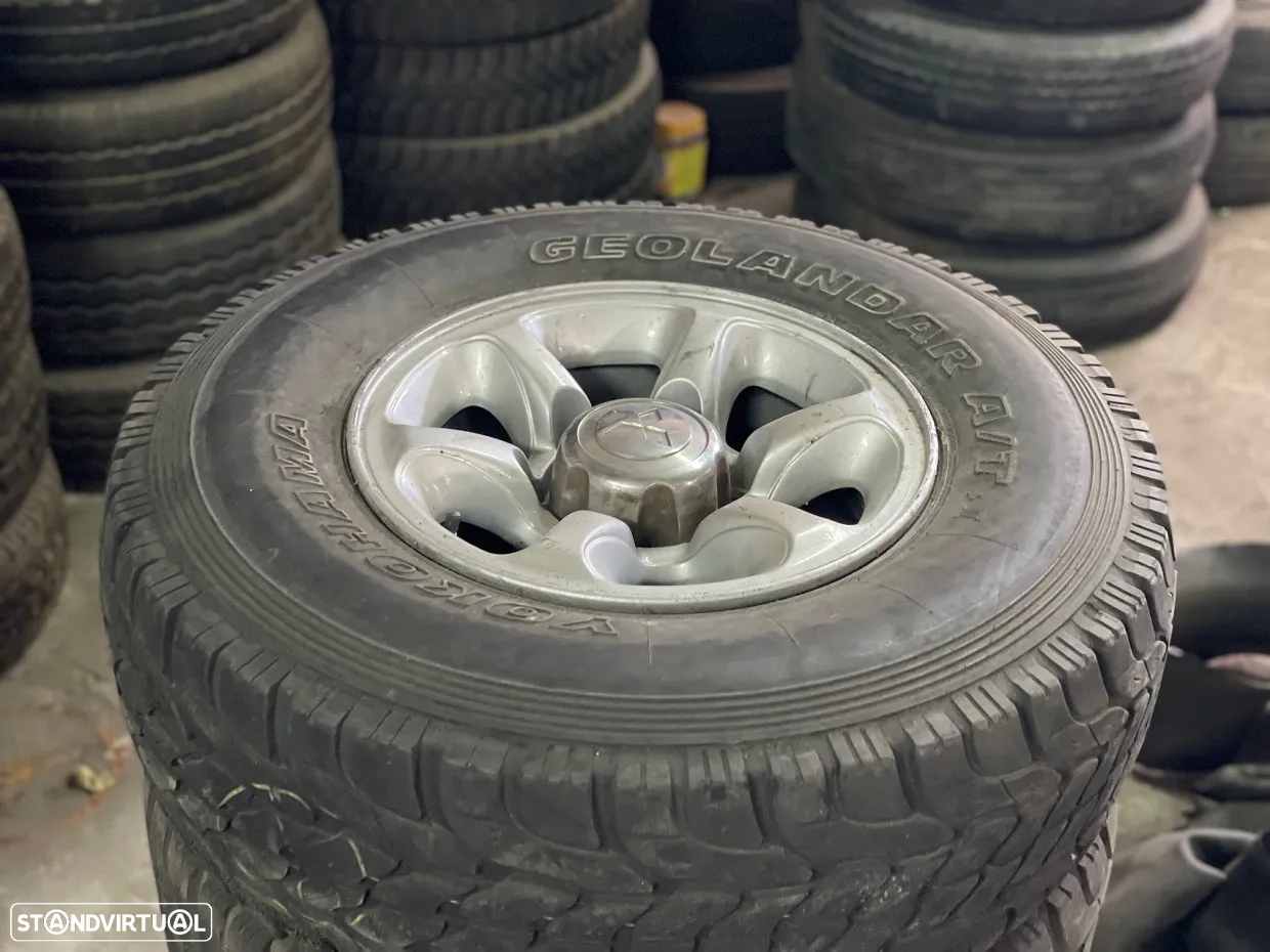 Jantes / Pneus Mitsubishi L200 31x10.50 R15 - 2