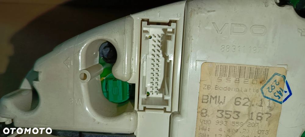 LICZNIK ZEGARY OBROTOMIERZ BMW E36 8353167 8357756 - 4
