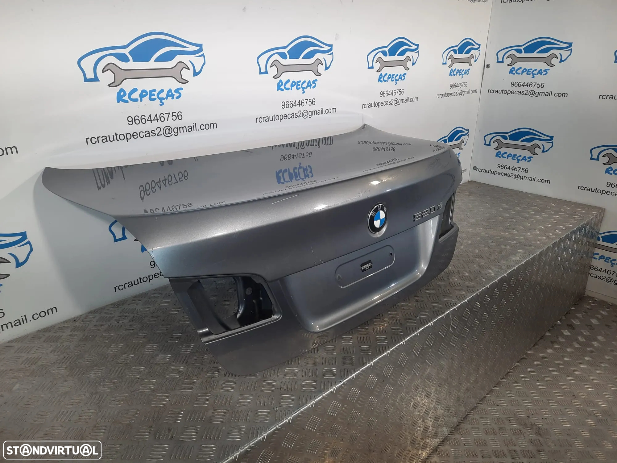 PORTA TAMPA MALA BMW SERIE 5 F10 SEDAN CARRO - 5