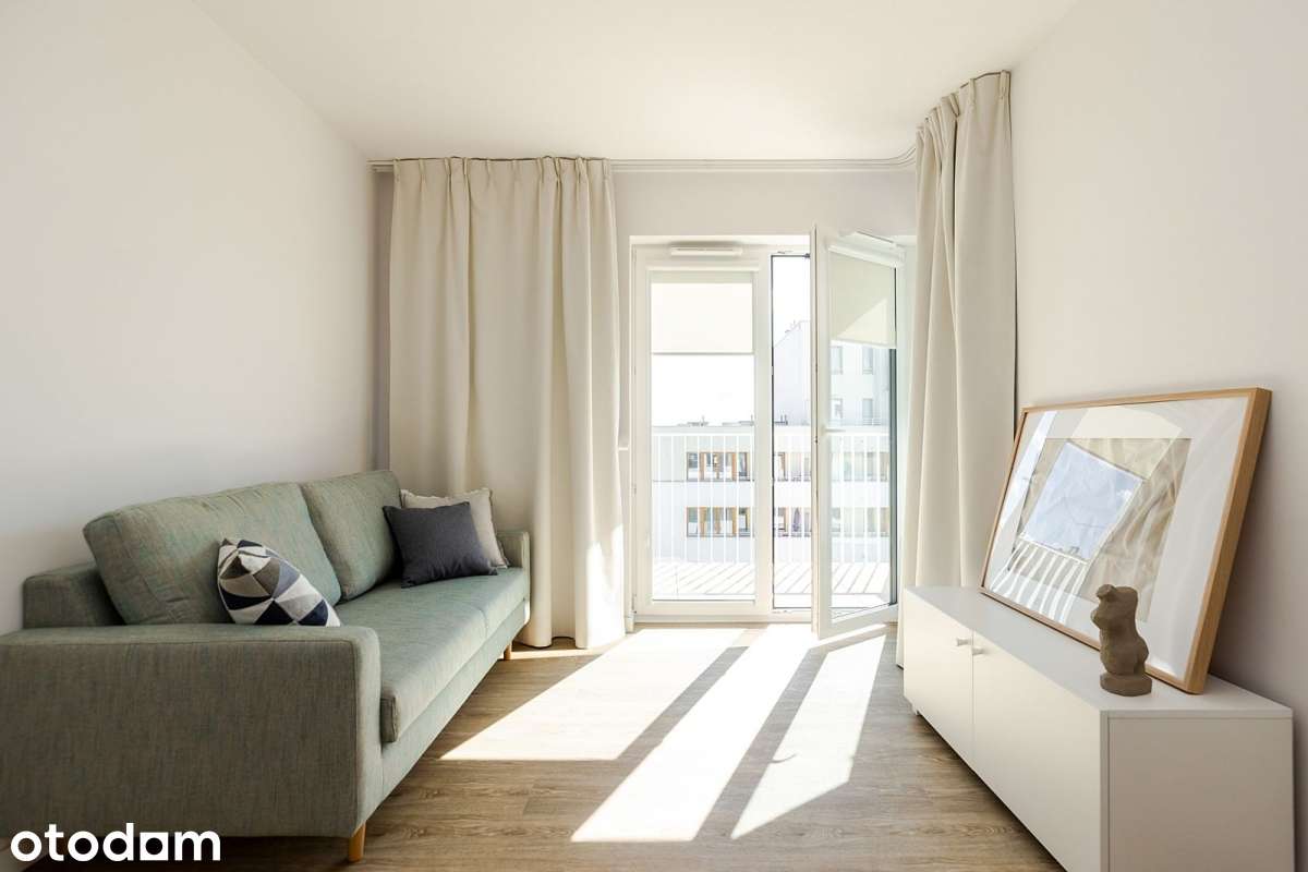 Piękne i funkcjonalne 2 pok. 46m2, wysoki komfort, Mokotów