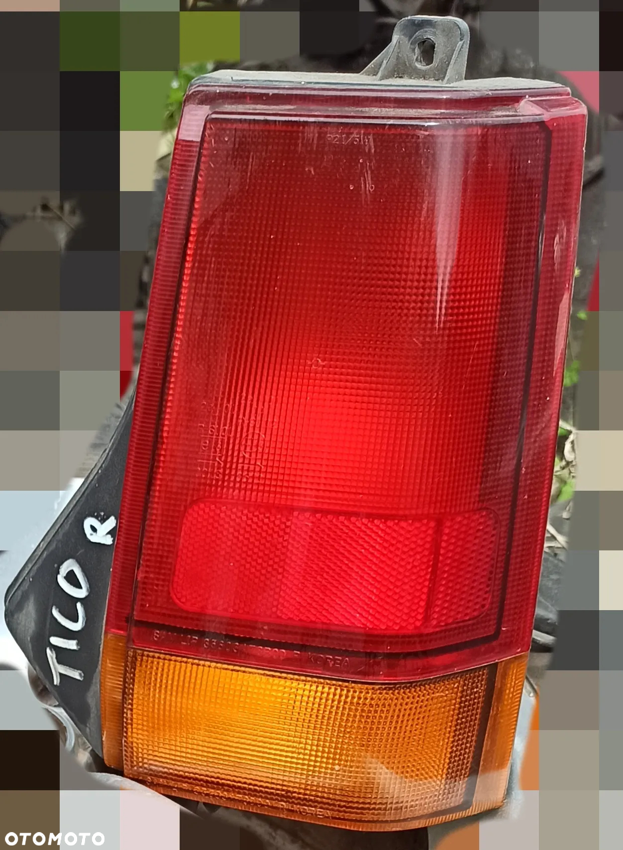 Lampa Lewa Prawa tylna tył Daewoo Tico komplet - 3