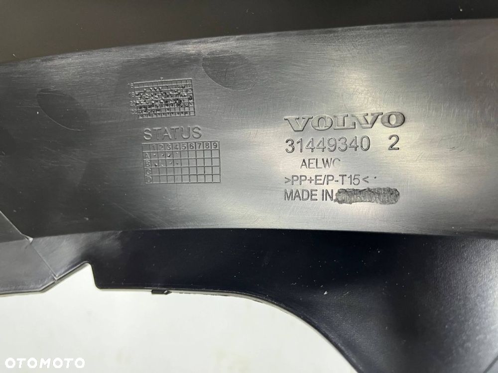 Zderzak przedni Volvo XC40 17-22r. Przedlift przód spoiler dokładka nowy oryginalny 31449340 - 11