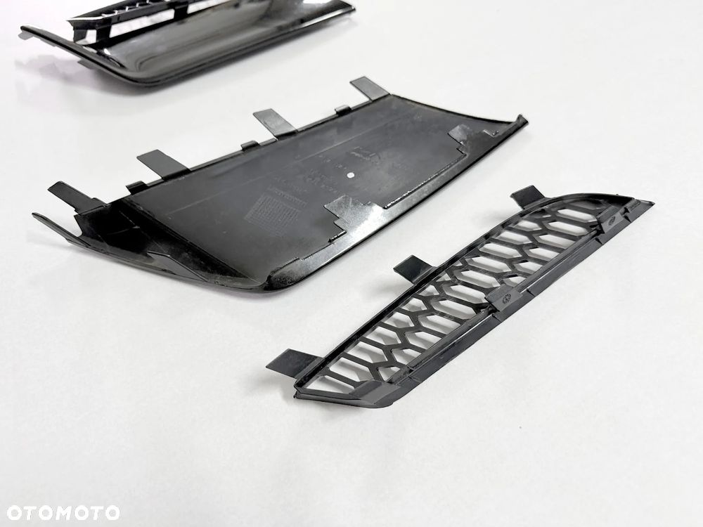 Listwa Wlot Kratki PRAWA LEWA Audi RS6 4G Lift - spojler, BLACK - 9