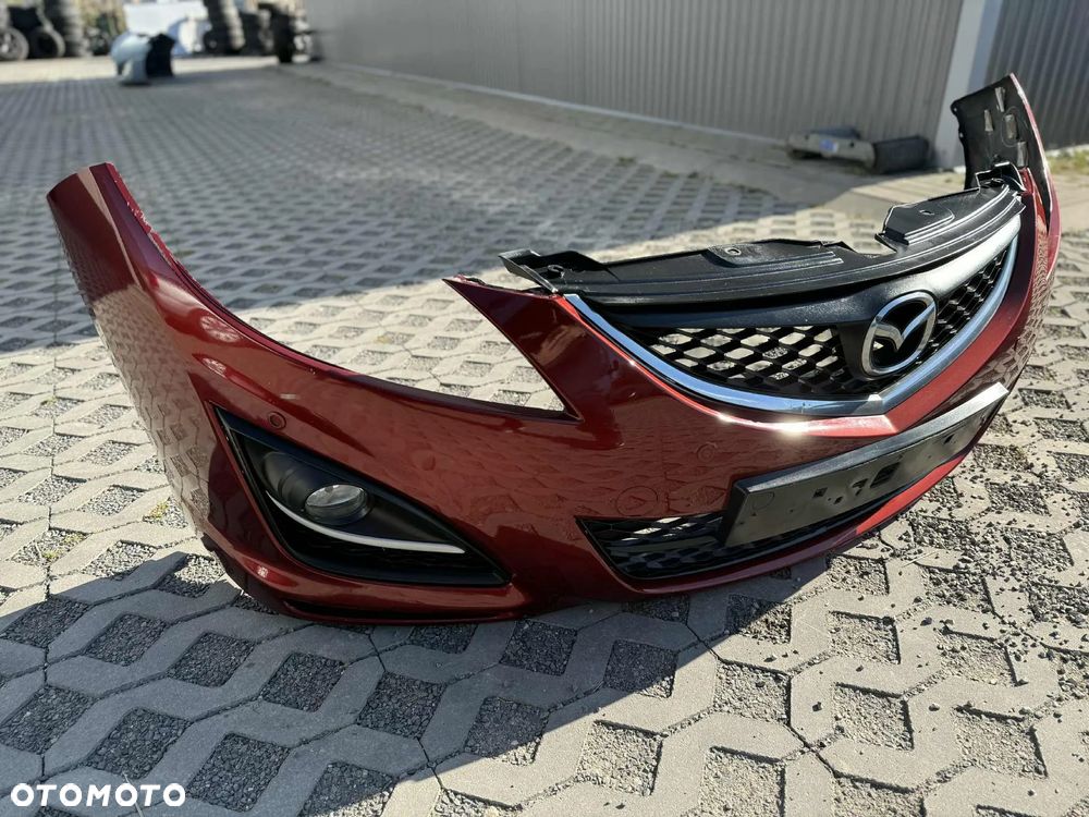 Mazda 6 GH FL Lift Zderzak przód przedni komplet 4xPDC Halogen 32V 2010-12r - 8