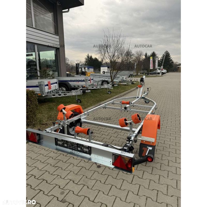 Autocar Remorca uniaxiala fara frane pentru barci P750-5,2 Lux - 5
