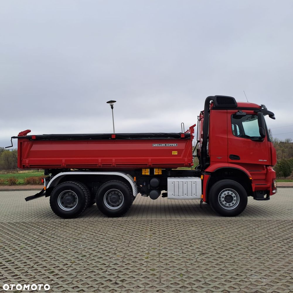 Mercedes-Benz Arocs 2645 / Wywrotka / Meiller - Kipper +Bordmatic / 6x4 z Niemiec / Nowe opony 100% - 4