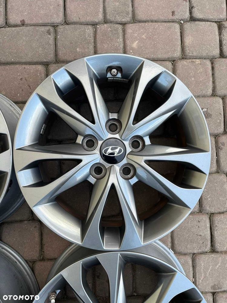 Oryginalne alufelgi Hyundai 5x114,3 16 cali Czujniki Tucson IX35 - 8