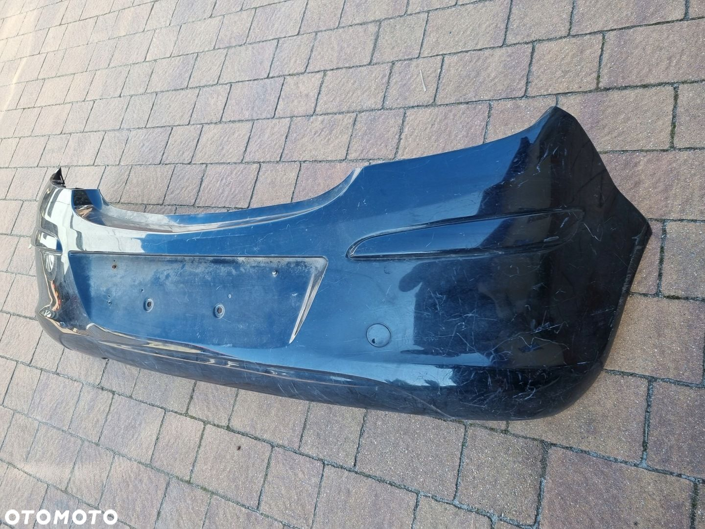 opel corsa D 06- 3drzwi 3D zderzak tył - 3