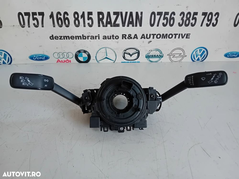 Ansamblu Spira Volan SZL Maneta Semnalizare Stergatoare Vw Passat B8 5Q1953521M 5Q1953569 An 2015+ - 2