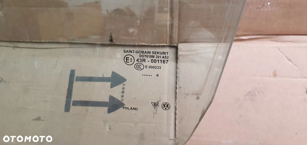 Szyba lewy przód przednia lewa VW Touareg AS2 05r - 4