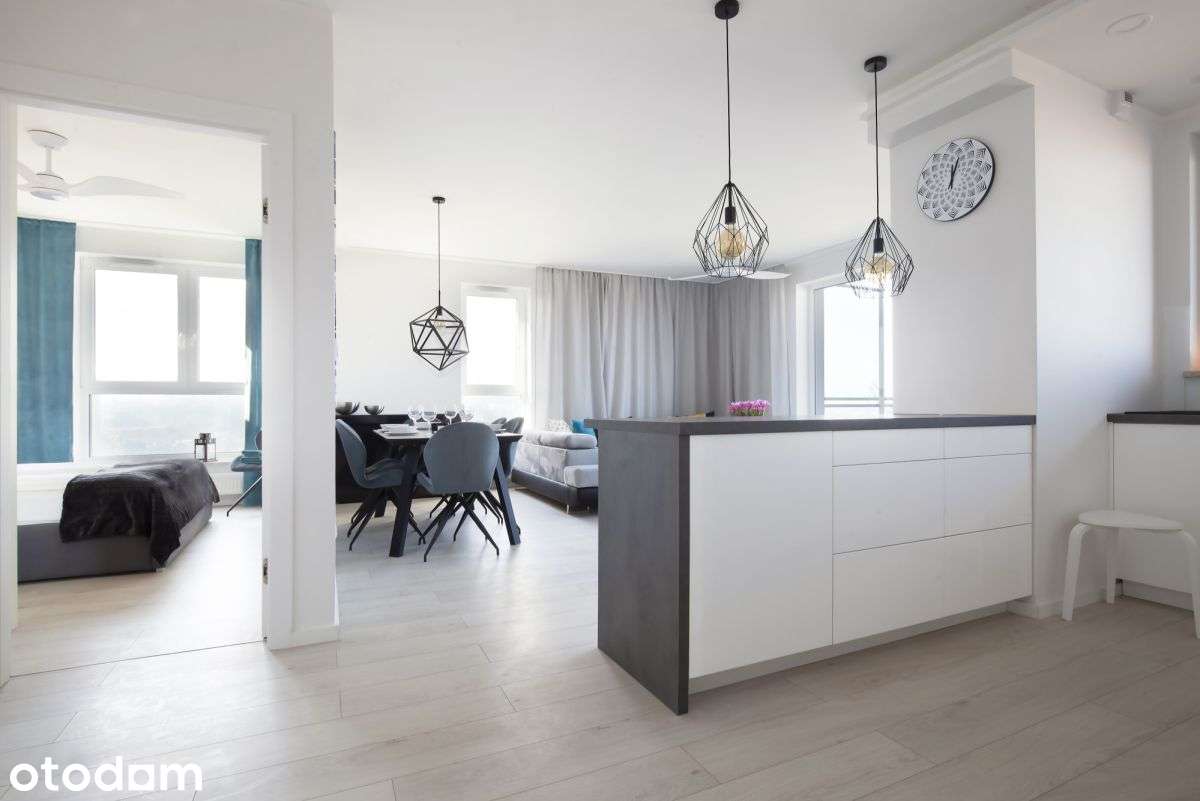 3 pokoje| 70 m²|Widok na Stocznię|Nowe budownictwo