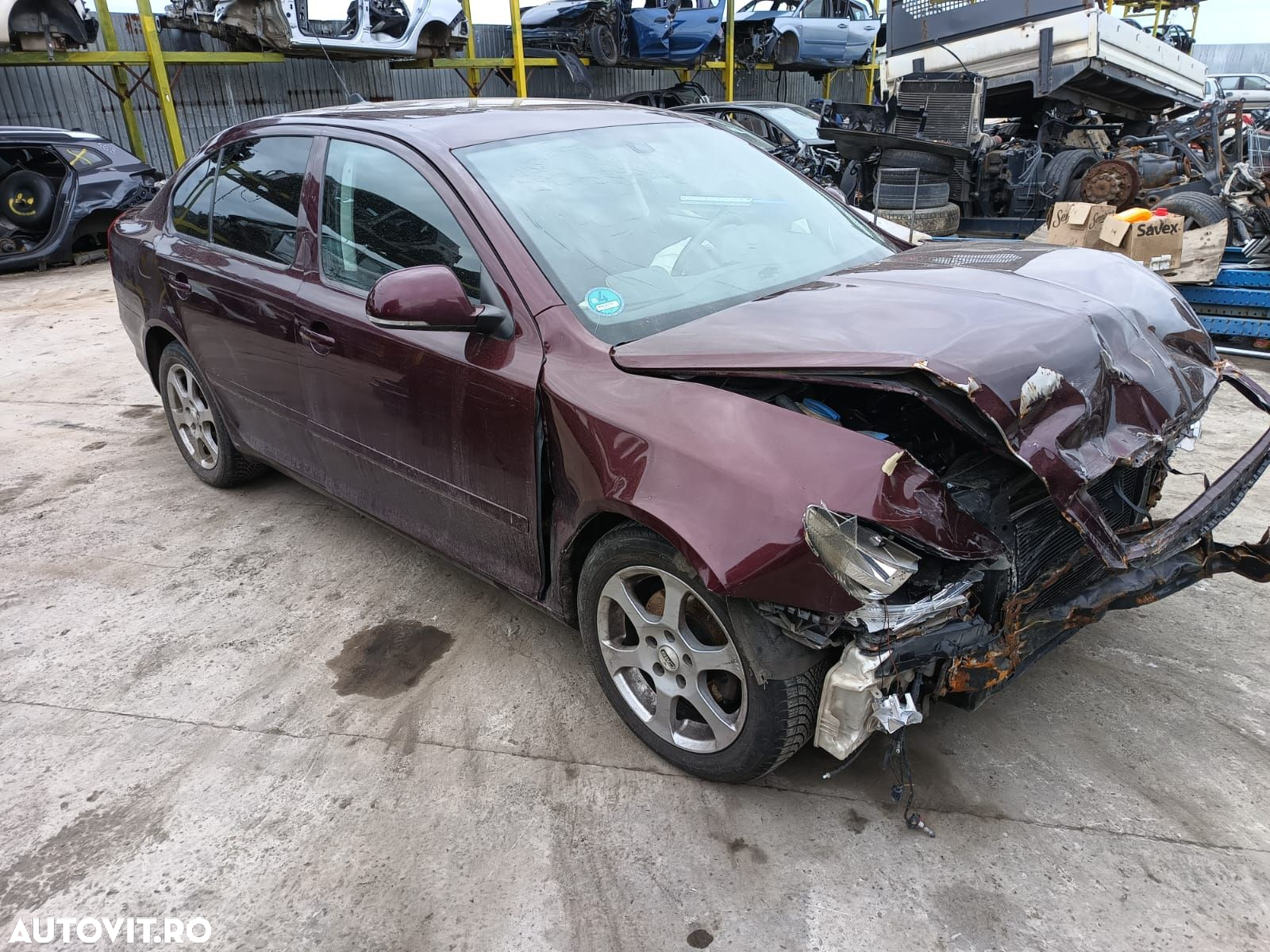 Consola centrala Skoda Octavia 2 [facelift] [2008 - 2013] 1.6 tdi CAY - 4