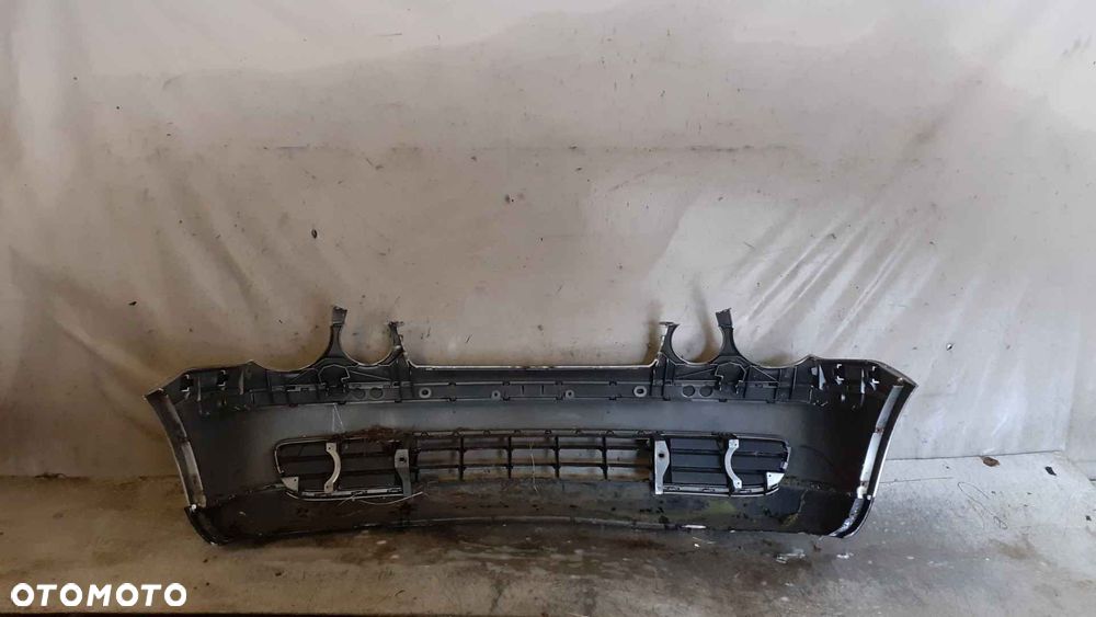 ^ ZDERZAK PRZÓD PRZEDNI VW VOLKSWAGEN POLO 9N OKULAR LA7W SREBRNY - 5