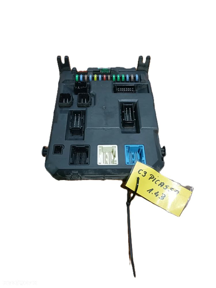 CITROEN C3 PICASSO 08-12 1,4 B skrzynka bezpieczników moduł BSI 9664983480 * - 1