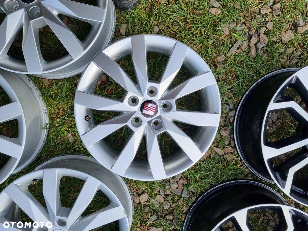 Skoda 5E0 OCTAVIA 3,4,SUPERB,AUDI,VW GOLF,SEAT alu 6x17 ET48 5X112 bdb stan - 9