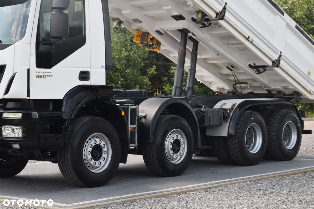 Iveco Magirus Trakker 450 8x4 Meiller Kipper - 10