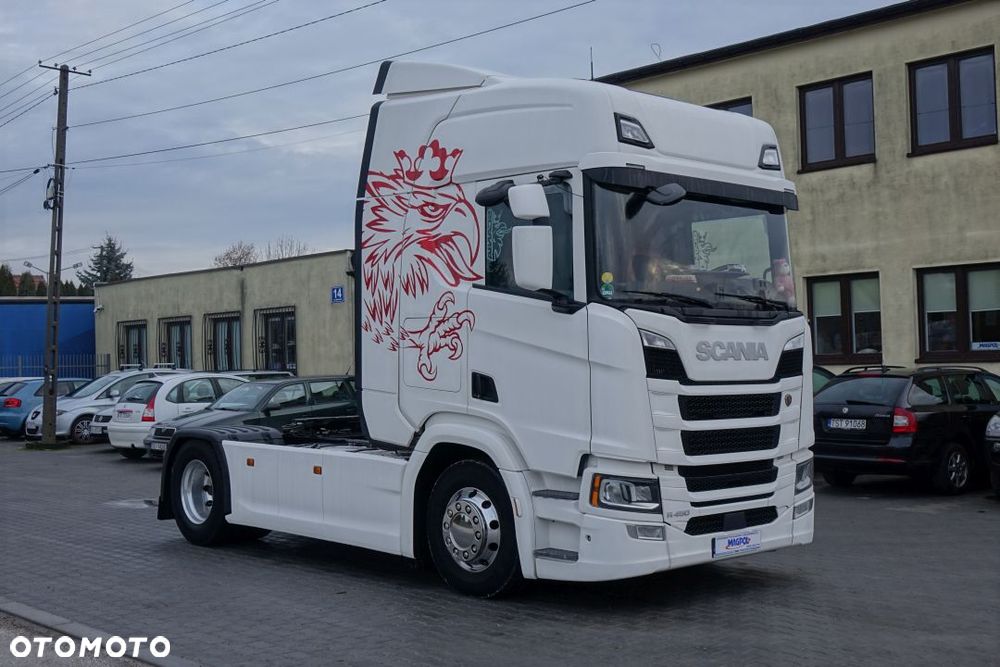 Scania R450 / NGS/ SUPER / EURO 6 / STANDARD / AUTOMAT / RETARDER / LODÓWKA / 2 ZBIORNIKI / KLIMA POSTOJOWA / NAVI / LED - 3